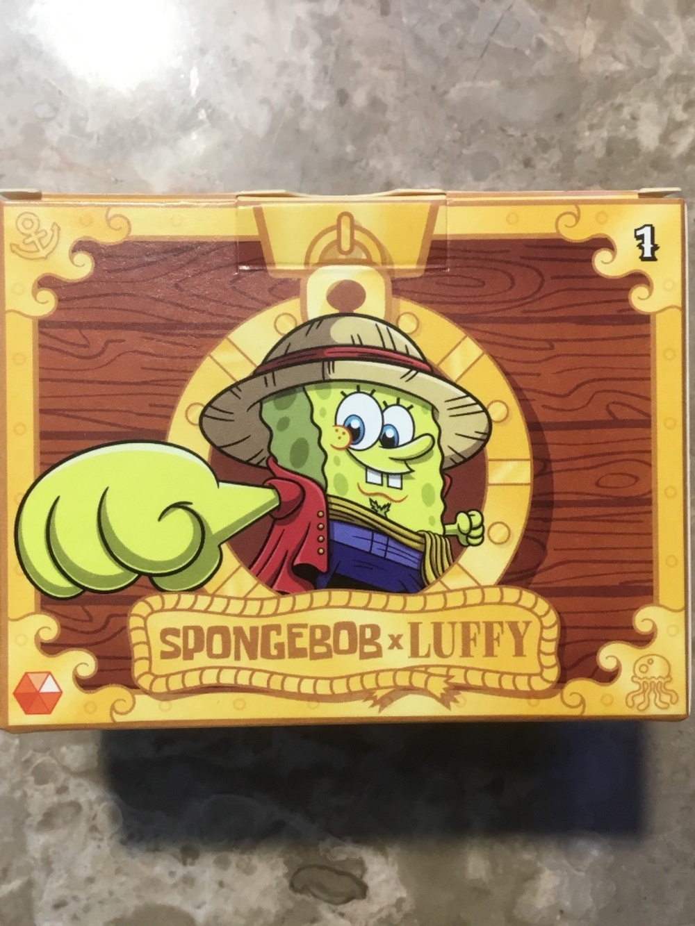 SpongeBob Square Pants x Luffy (#1) and McDonald’s Happy Meal Box (2026)
